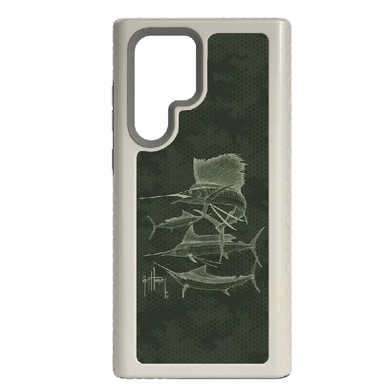 Guy Harvey Fortitude Series for Samsung Galaxy S22 Ultra - Green Camo