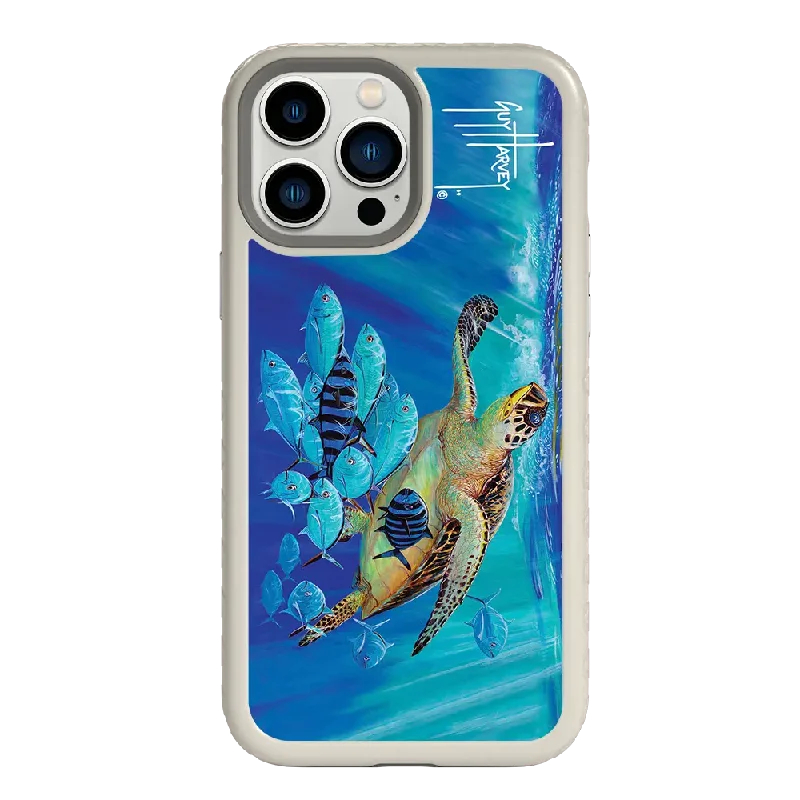 Guy Harvey Fortitude Series for Apple iPhone 13 Pro Max - Hawksbill Caravan